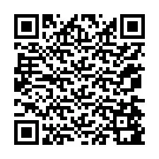 Kode QR untuk nomor Telepon +12074581110