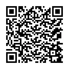 Codice QR per il numero di telefono +12074581111