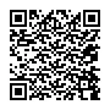 Código QR para número de telefone +12074588613