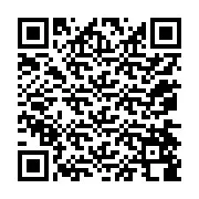 Kode QR untuk nomor Telepon +12074588618