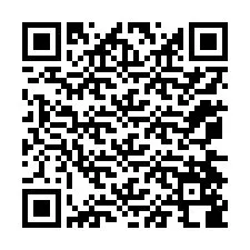 QR-koodi puhelinnumerolle +12074588621