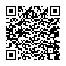 QR-код для номера телефона +12074588623