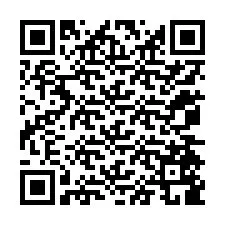 QR Code สำหรับหมายเลขโทรศัพท์ +12074589990