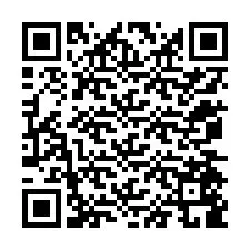 Codice QR per il numero di telefono +12074589994