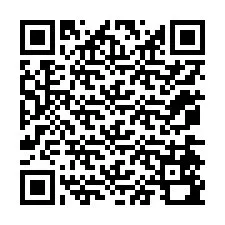 QR-код для номера телефона +12074590811