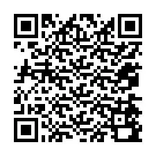 QR-Code für Telefonnummer +12074590813