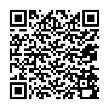 QR-код для номера телефона +12074590817