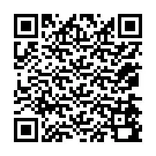 Código QR para número de teléfono +12074590819