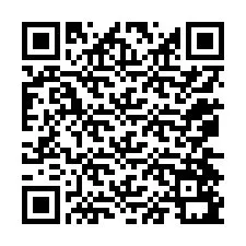 QR-код для номера телефона +12074591678