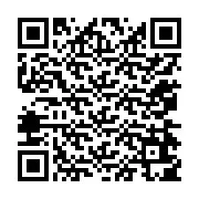 Kode QR untuk nomor Telepon +12074605436