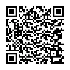 QR-код для номера телефона +12074613472