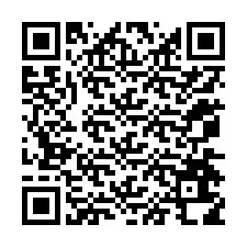 Código QR para número de teléfono +12074618750