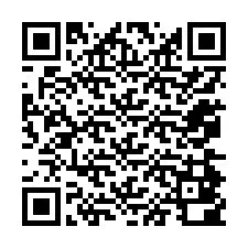 Kode QR untuk nomor Telepon +12074800037