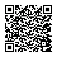 Kode QR untuk nomor Telepon +12074802696