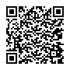 QR-code voor telefoonnummer +12074809282