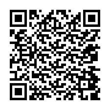 Codice QR per il numero di telefono +12074809286