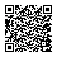 QR-код для номера телефона +12074822856