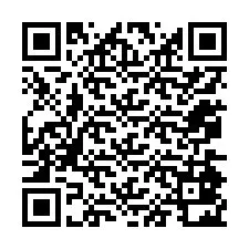 QR-код для номера телефона +12074822857