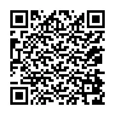 QR-Code für Telefonnummer +12074826449