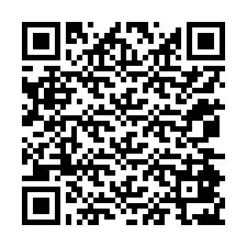 Codice QR per il numero di telefono +12074827890