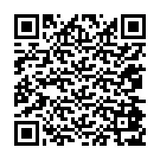 電話番号のQRコード +12074827892