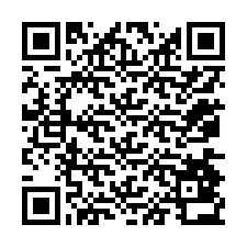 電話番号のQRコード +12074832709