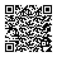 Kode QR untuk nomor Telepon +12074914365