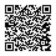 Código QR para número de teléfono +12074916333