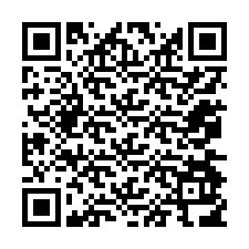 Código QR para número de teléfono +12074916337