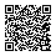 QR Code pour le numéro de téléphone +12074920057