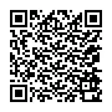 Codice QR per il numero di telefono +12074920934