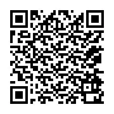 Código QR para número de teléfono +12074920939