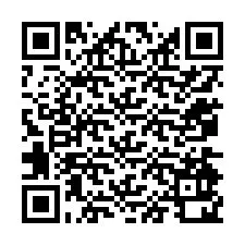 Código QR para número de teléfono +12074920946