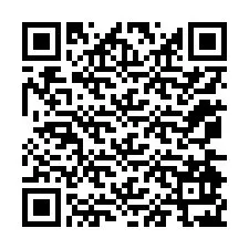 QR код за телефонен номер +12074927921