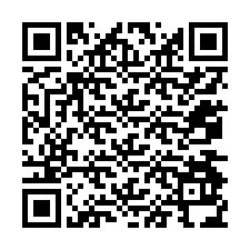 QR Code pour le numéro de téléphone +12074934383