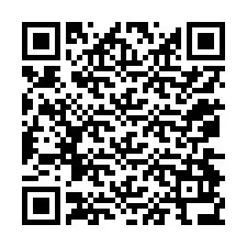 QR Code สำหรับหมายเลขโทรศัพท์ +12074936258