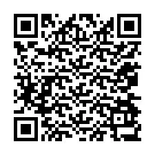 Codice QR per il numero di telefono +12074937336