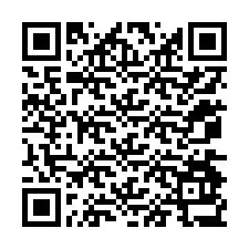 QR Code pour le numéro de téléphone +12074937340