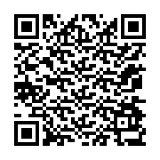 QR-koodi puhelinnumerolle +12074937345