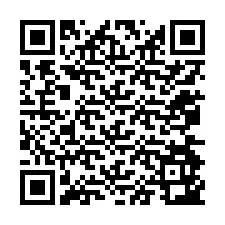 Código QR para número de teléfono +12074943326