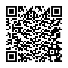 Kode QR untuk nomor Telepon +12074946075