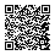 Codice QR per il numero di telefono +12074952677