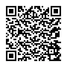 QR-код для номера телефона +12074952680