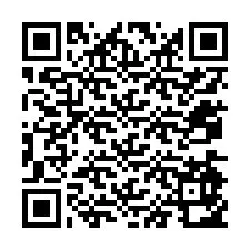 Codice QR per il numero di telefono +12074952903