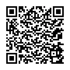 QR-код для номера телефона +12074952905