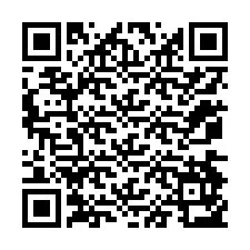 QR Code สำหรับหมายเลขโทรศัพท์ +12074953601
