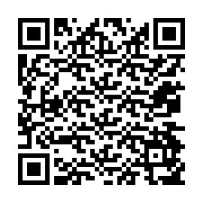 QR-Code für Telefonnummer +12074957687