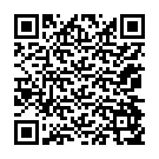 QR-koodi puhelinnumerolle +12074957695