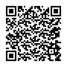 QR-Code für Telefonnummer +12074958116