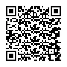 Código QR para número de teléfono +12074958122